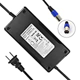 YZPOWER 54.6V 4A Power Adapter for Electric Bike Mobility Scooter 48V Lithium Battery Charger 3-Pin XLR Connector