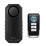 Wsdcam 113dB Anti-Theft Bicycle Motorcycle Alarm Wireless Security Vibration Motion Sensor Alarm Waterproof Bike Alarm with Remote