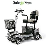 Quingo Flyte Mobility Scooter - Self Loading Into Car - Patented 5 Wheel Anti-Tip Stability System - Safer than 4 Wheel Scooters - Turns Like a 3 Wheel Scooter Advanced Vehicle Concepts, Ltd. 